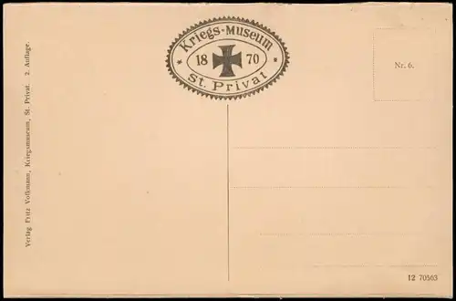 CPA Sainte-Marie-aux-Chênes 2 Bild: Denkmäler 1916