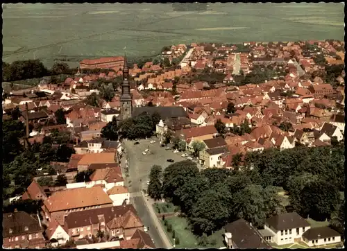 Ansichtskarte Tönning (Amt Eiderstedt) Luftbild 1967