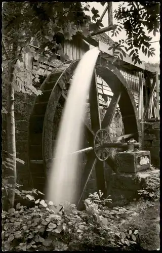 .Baden-Württemberg Sägemühle im Schwarzwald (Mittelgebirge) 1965