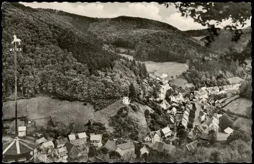 Ansichtskarte Zorge Panorama-Ansicht Blick vom Pferdchen 1962