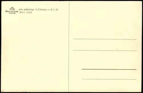 Ansichtskarte Hann. Münden BLICK VON DER TILLYSCHANZE 1907