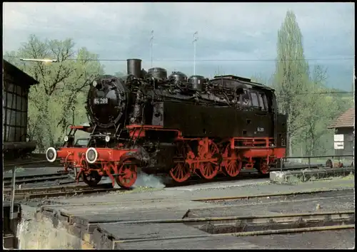 Dampflokomotive Spitzname Bubikopf, Einheitslok der Deutschen Reichsbahn 1975