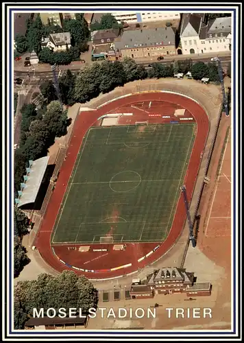 Ansichtskarte Trier Luftbild Moselstadion 2003