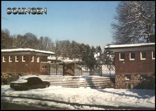 Ansichtskarte Solingen WALDER STADION JAHNKAMPFBAHN Winter 2003