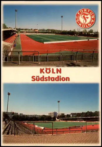 Ansichtskarte Köln 2 Bild Südstadion 2002