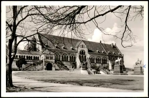 Ansichtskarte Goslar Partie an der Kaiserpfalz Kaiserhaus 1964