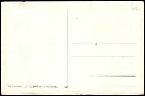 Künstlerkarte (Gemälde Kunstwerke) T. Korpal Wygnaniec Heimatlos 1920