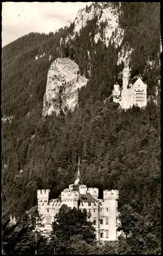 Hohenschwangau-Schwangau Königsschlösser Hohenschwangau und Neuschwanstein 1965