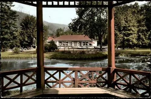 Ansichtskarte Hirsau-Calw Kurpark; Ort im Schwarzwald 1965