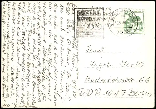 Helmstedt Mehrbild-AK mit Lübbenstein, Brunnental, Quellenhof uvm. 1980