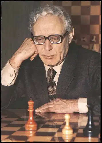 Schach Chess - Spiel БОТВИННИК МИХАИЛ МОИСЕЕВИЧ Großmeister 1980