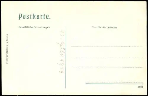 Ansichtskarte Köln Hahnentor 1908