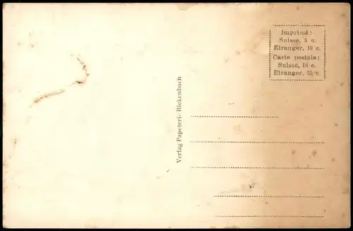 Ansichtskarte Einsiedeln Kloster-Ansicht 1930