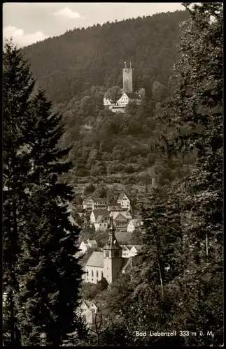 Ansichtskarte Bad Liebenzell Panorama-Ansicht 1957