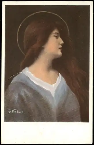 Künstlerkarte Kunst (Art) Künstler G. Vasura: S. MAGDALENA 1959
