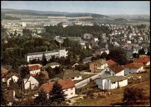 Bad Schwalbach Langenschwalbach Panorama-Ansicht; Ort im Untertaunus 1975