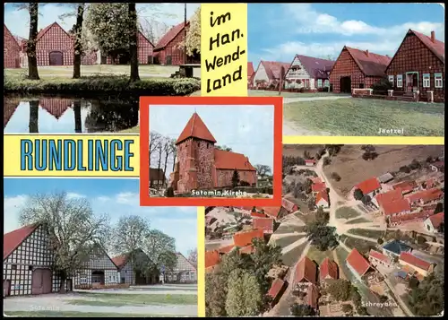 Jeetzel-Lüchow (Wendland) Runddorf Rundlinge im Wendland, ua. Schreyahn 1981