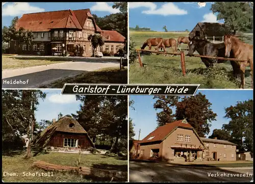 Ansichtskarte Garlstorf Mehrbildkarte Garlstorf i.d. Lüneburger Heide 1970