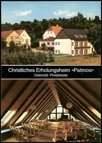 Pivitsheide-Detmold Christliches Erholungsheim PATMOS Fischerteich 1980