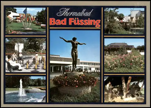 Ansichtskarte Bad Füssing Mehrbildkarte Orts-/Stadtteilansichten 2001