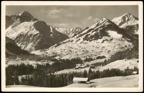 Riezlern-Mittelberg/Vorarlberg Umland-Ansicht Kl. Walsertal 1939