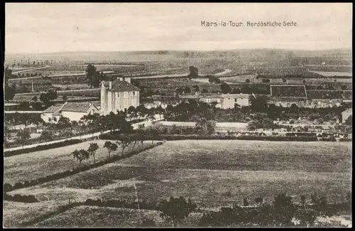 CPA Mars-La-Tour Stadtpartie 1916
