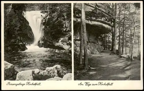 Schreiberhau Szklarska Poręba Kochelfall - Riesengebirge,Wege 2 Bild 1937
