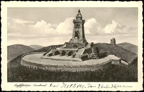 Kelbra (Kyffhäuser) Kaiser-Friedrich-Wilhelm  Künstlerkarte 1936