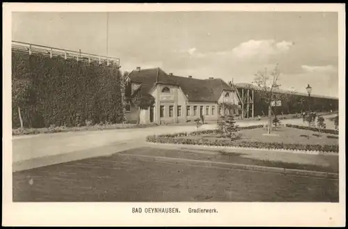 Ansichtskarte Bad Oeynhausen Partie am Gradierwerk 1924