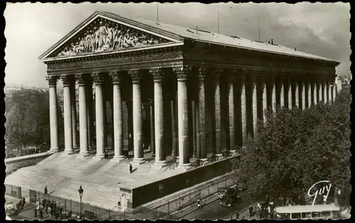 CPA Paris Église de la Madeleine 1940