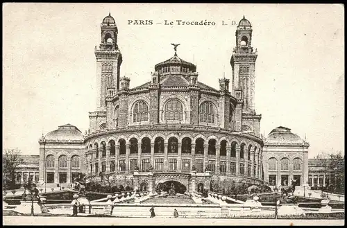 CPA Paris Palais du Trocadéro 2000