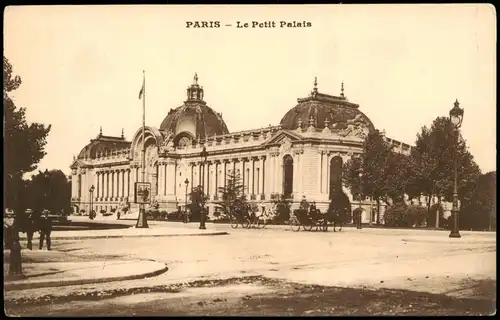 CPA Paris Le Petit Palais 1910