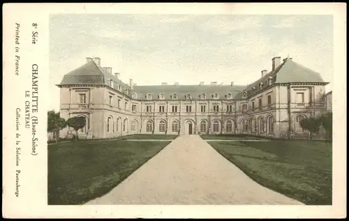 CPA Champlitte Le Château (Schloss Gebäude, Castle) 1910
