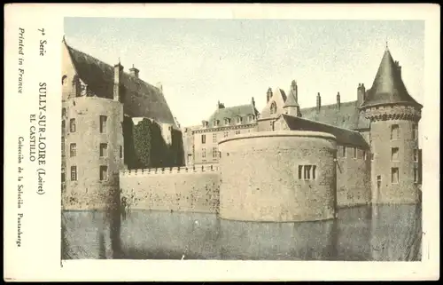 CPA Sully-sur-Loire El Castillo (Burg Castle Schloss) 1910