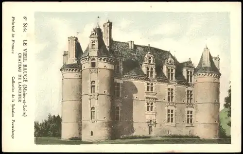 .Frankreich Château de Landifer LE VIEIL BAUGÉ (Maine-et-Loire) 1910