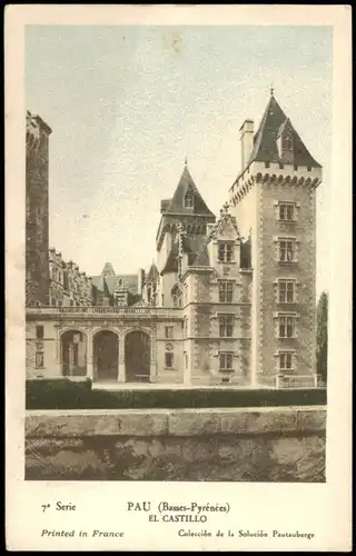 CPA .Frankreich EL CASTILLO PAU (Basses-Pyrénées) 1910