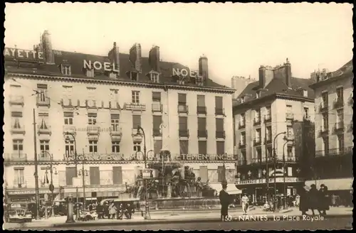 CPA Nantes Place Royale 1910