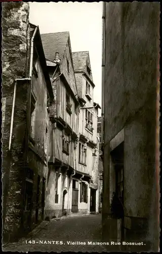 CPA Nantes Vieilles Maisons Rue Bossuet, Strassen Ansicht 1930