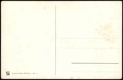 Ansichtskarte München Karlstor Aquarell-Serie München. 1912