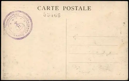 Frankreich Entrée du Couvent de la Grande-Chartreuse Rentrée de la   Pères 1910