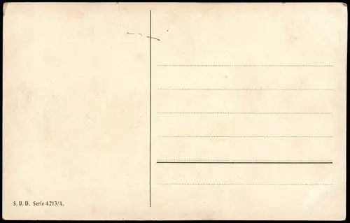 "Sein Lieblingslied" Nach einem Aquarell von A. Felix Schulze 1920