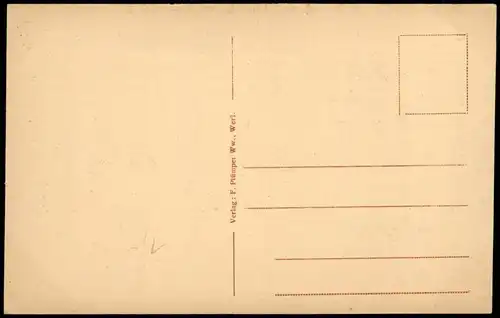 Werl (Westfalen) Gnadenaltar in der Wallfahrtskirche, Blumenschmuck 1922