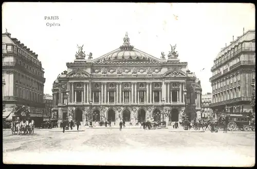 CPA Paris Oper Opéra Opernhaus 1910
