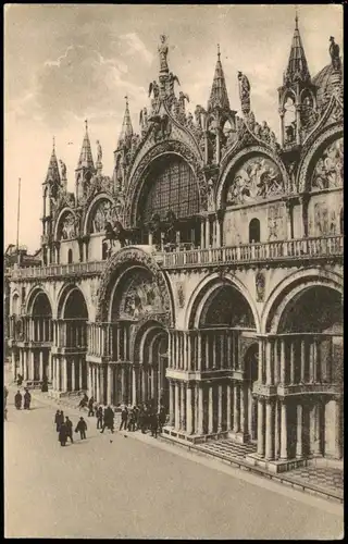 Venedig Venezia Chiesa S. Marco Markusdom (Basilica di San Marco) 1920