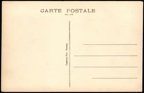 CPA Quiberon Pointe de Beg Er Vil. Le Rocher de l'Aigle 1920