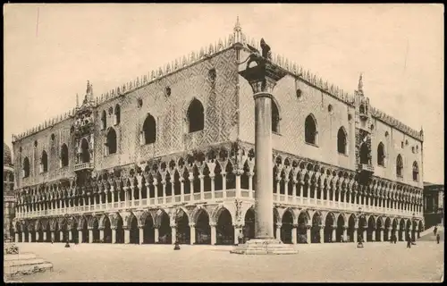 Cartoline Venedig Venezia Dogenpalast Palazzo Ducale 1910