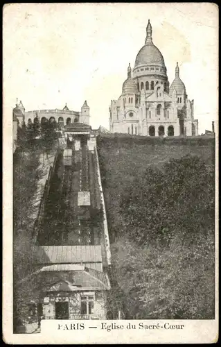 CPA Paris Eglise du Sacré-Coeur 1910
