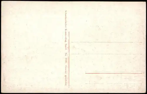 Ansichtskarte Zürich Partie an der Post Hauptpost 1920