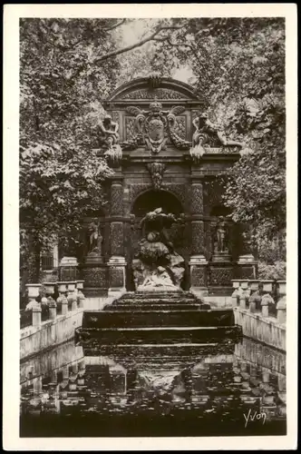 CPA Paris La Fontaine Médicis 1913