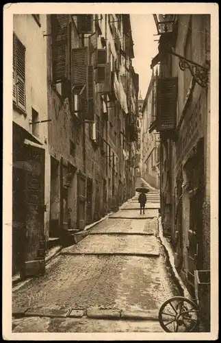 CPA Nizza Nice Rue Sainte-Claire 1930